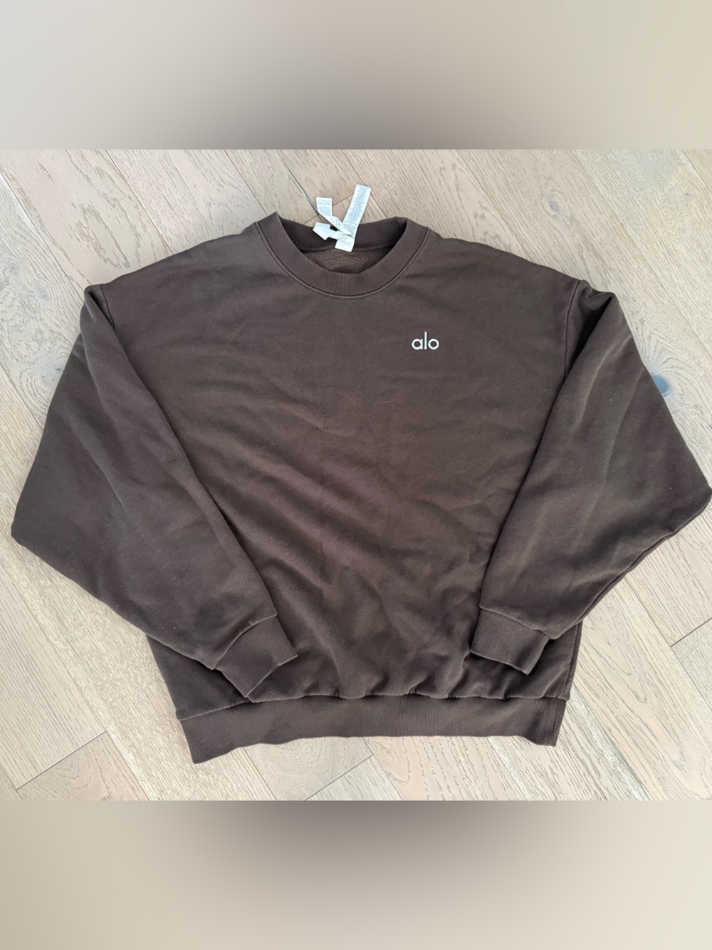 ALO accolade Crewneck Sweatshirt - brown